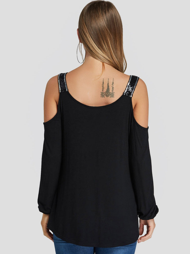 Womens Black T-Shirts