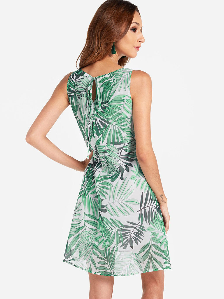 Womens Green Casual Dresses