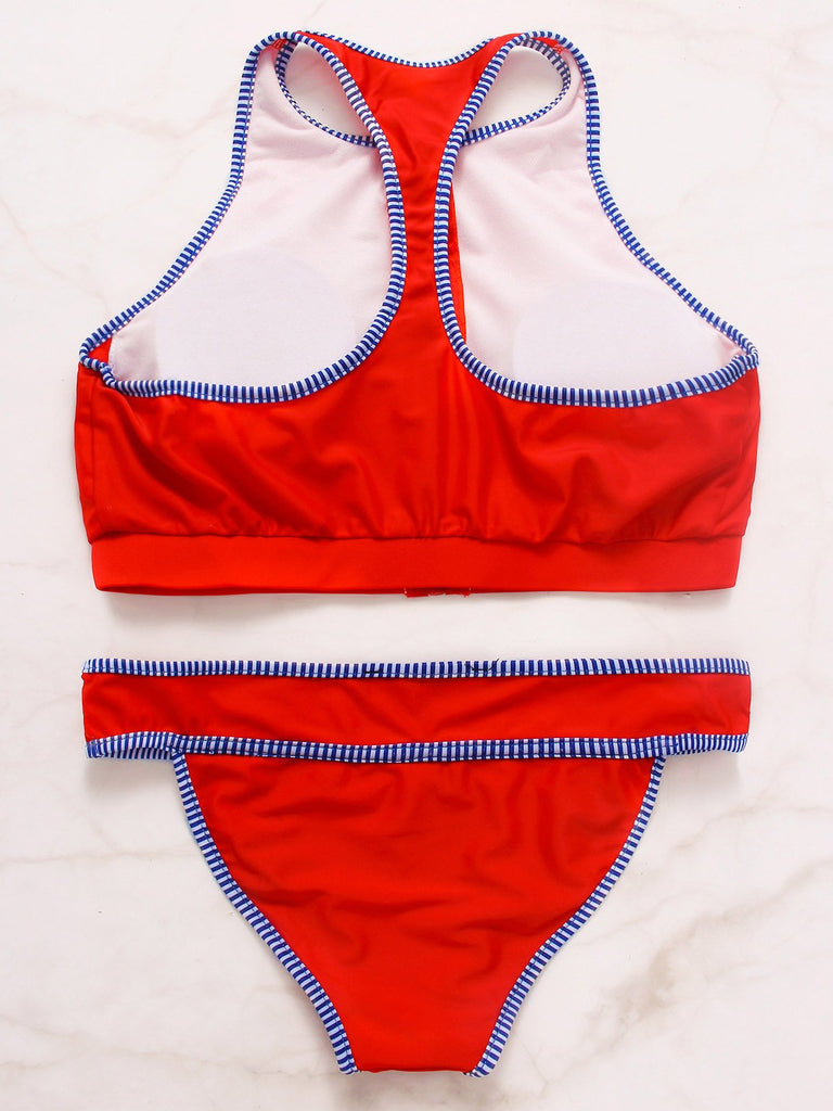 Womens Red Bikinis
