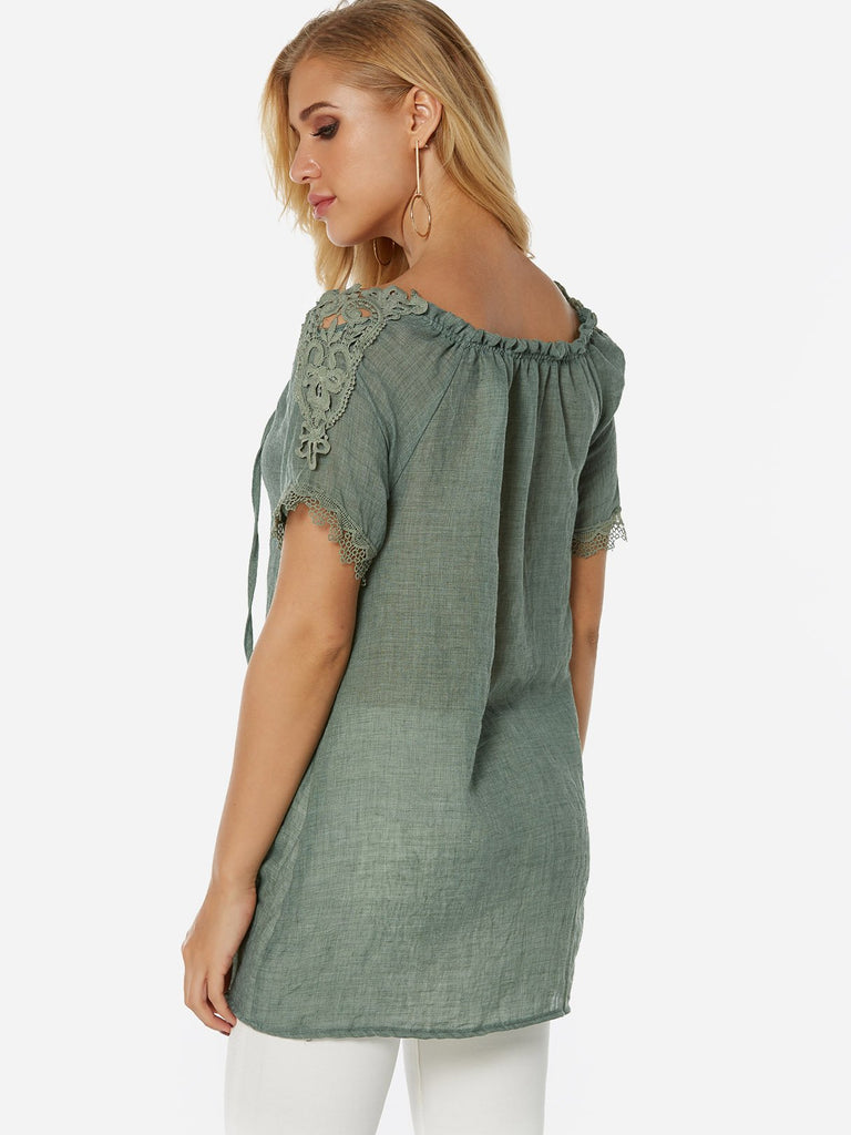 Ladies Green Blouses