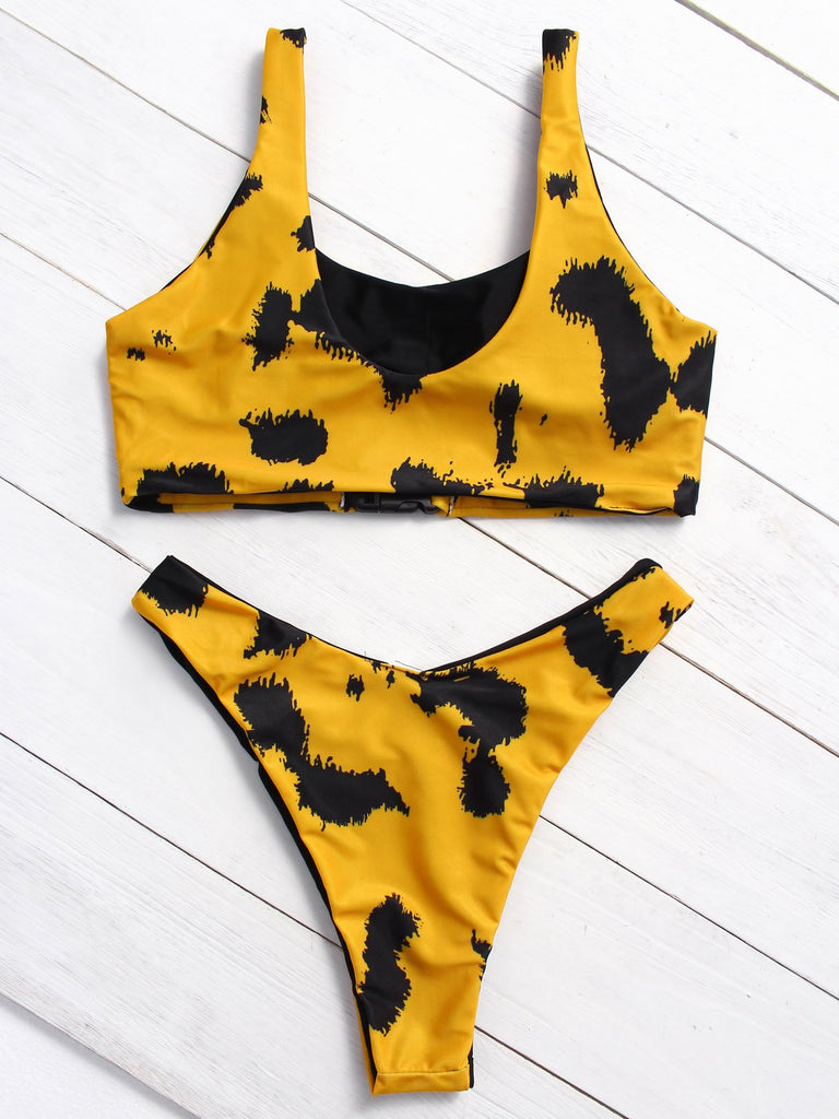 Womens Yellow Bikinis