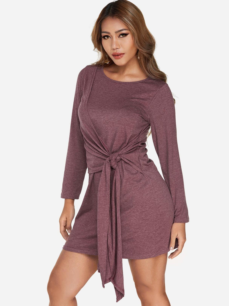 Ladies Long Sleeve Shirt Dresses