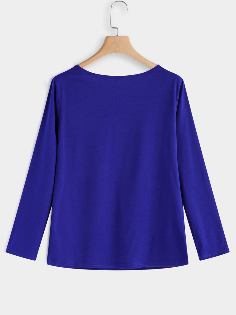 Womens Blue T-Shirts