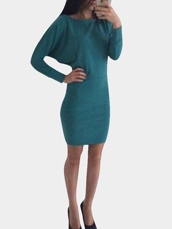 Ladies Long Sleeve Mini Dresses