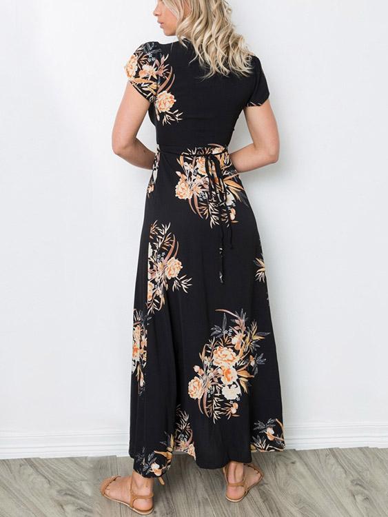 Womens Black Maxi Dresses