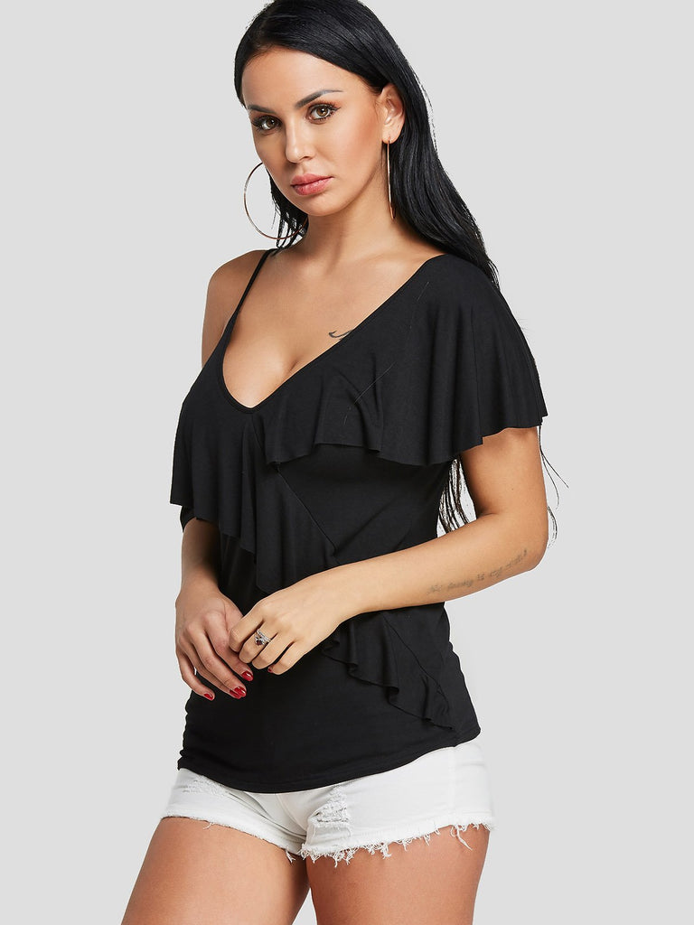 Ladies Short Sleeve Blouses