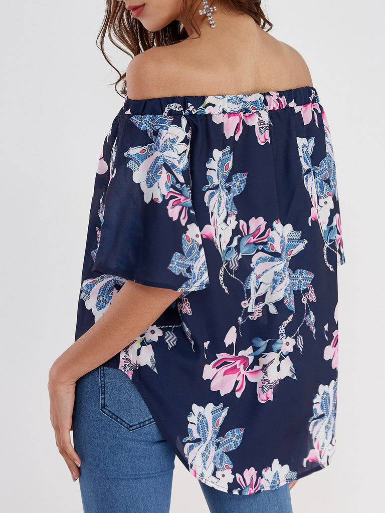 Womens Navy Blouses