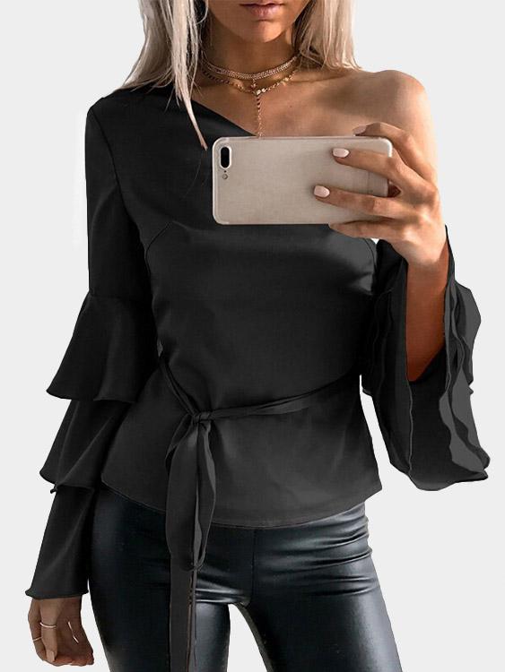 Womens Grey Blouses