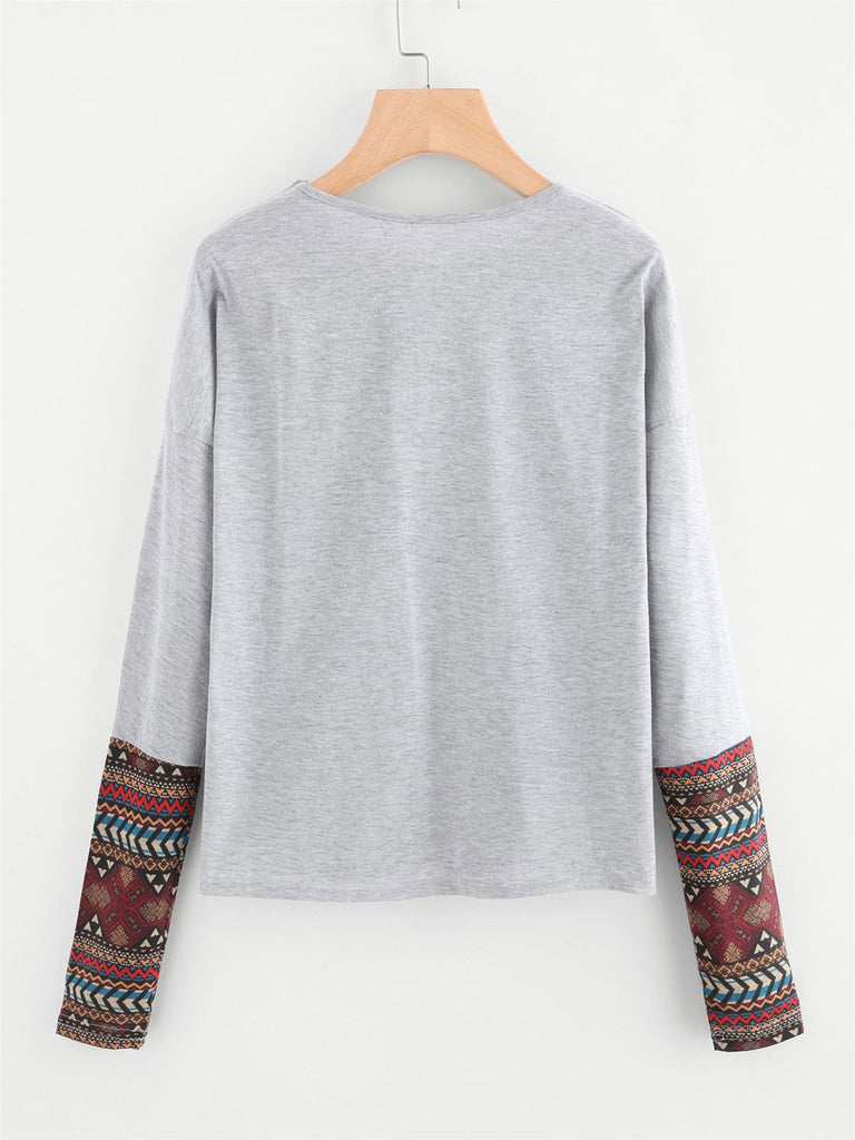 Womens Grey T-Shirts