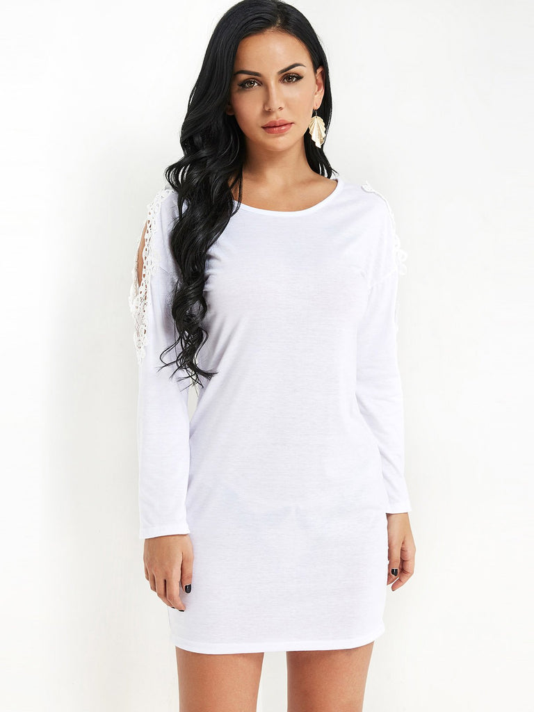 Ladies White Mini Dresses