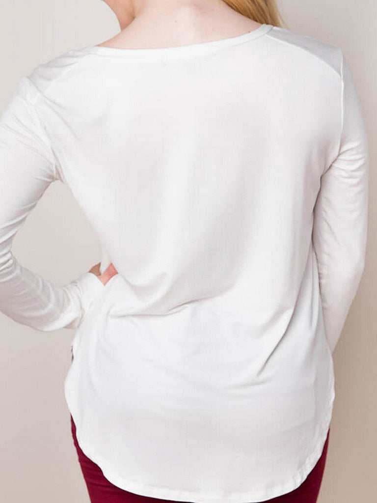 Ladies White T-Shirts
