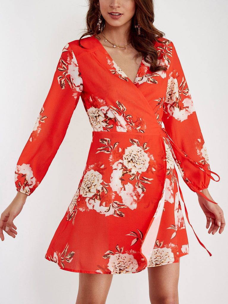 Ladies Red Mini Dresses