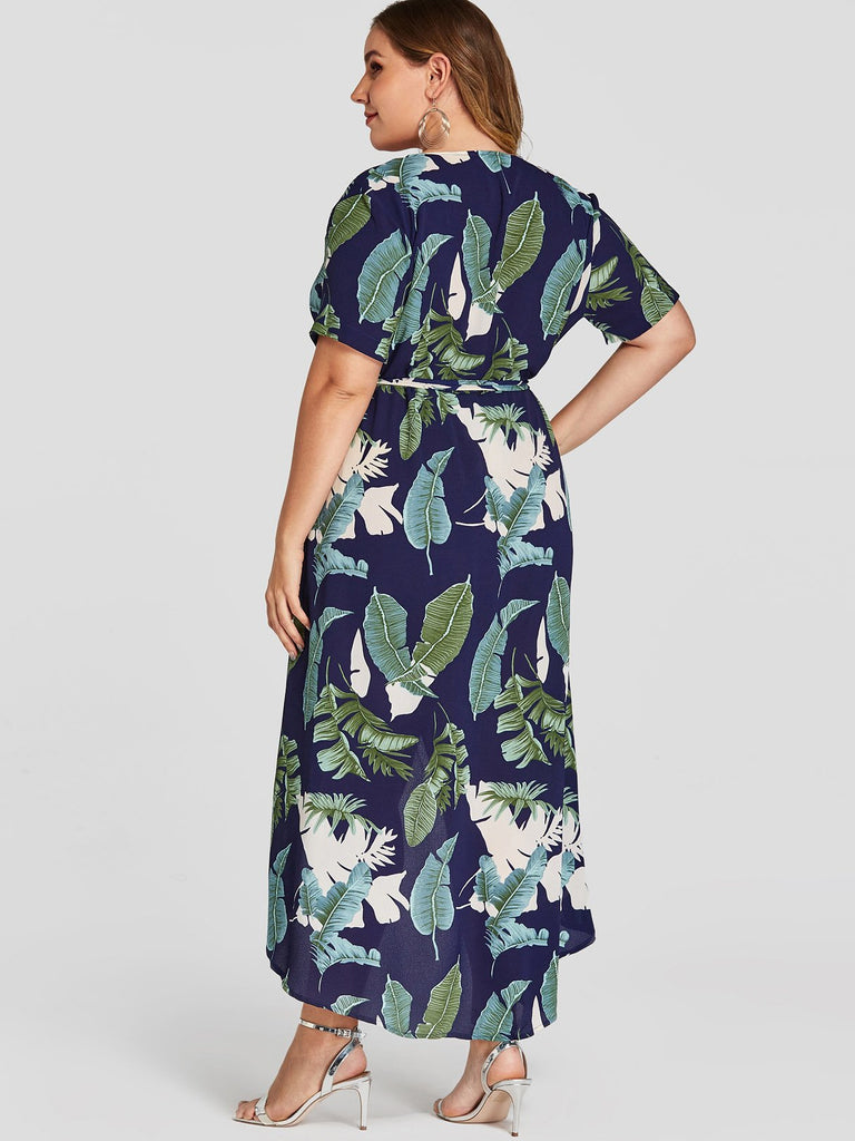 Womens Navy Plus Size Dresses