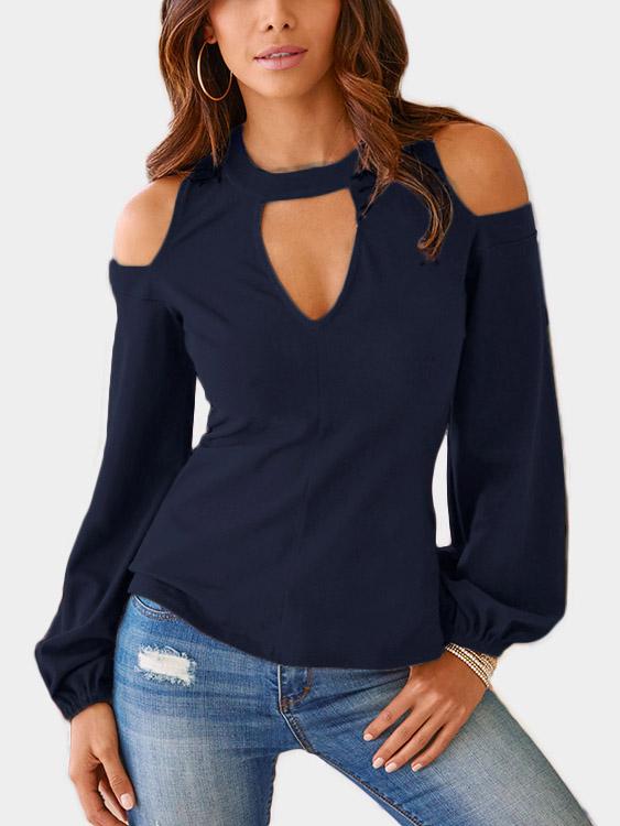 Womens Navy T-Shirts