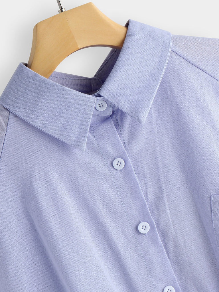 Ladies Light Blue Blouses