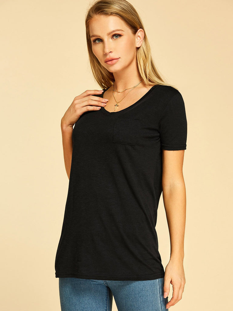 Ladies Black T-Shirts
