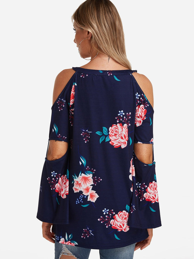 Womens Floral T-Shirts