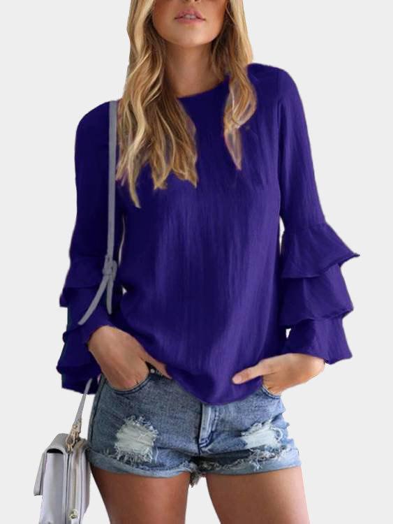 Womens Aquamarine Blouses