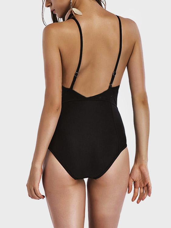 Womens Black One-Pieces