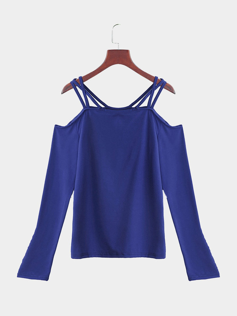 Womens Blue T-Shirts