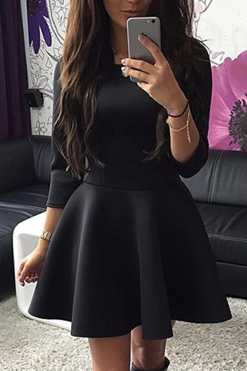 Womens Black Mini Dresses