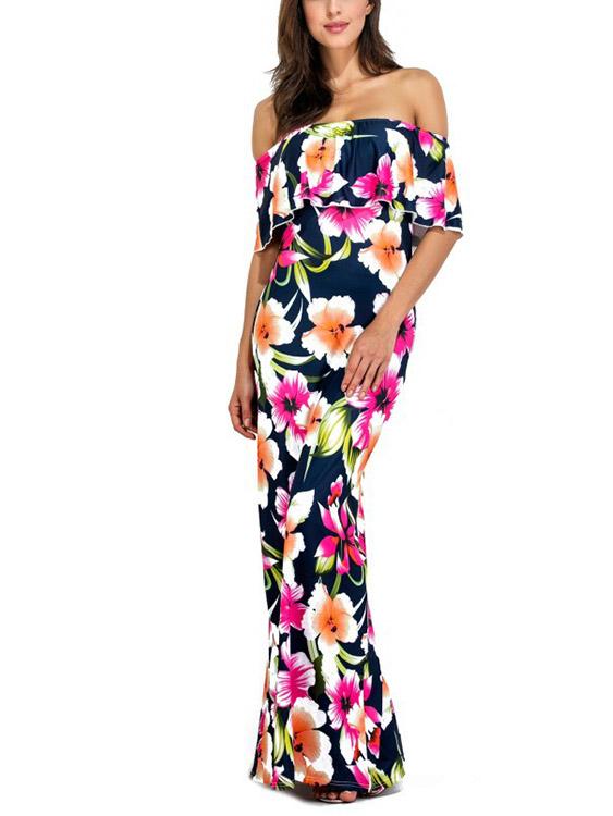 Womens Sleeveless Maxi Dress