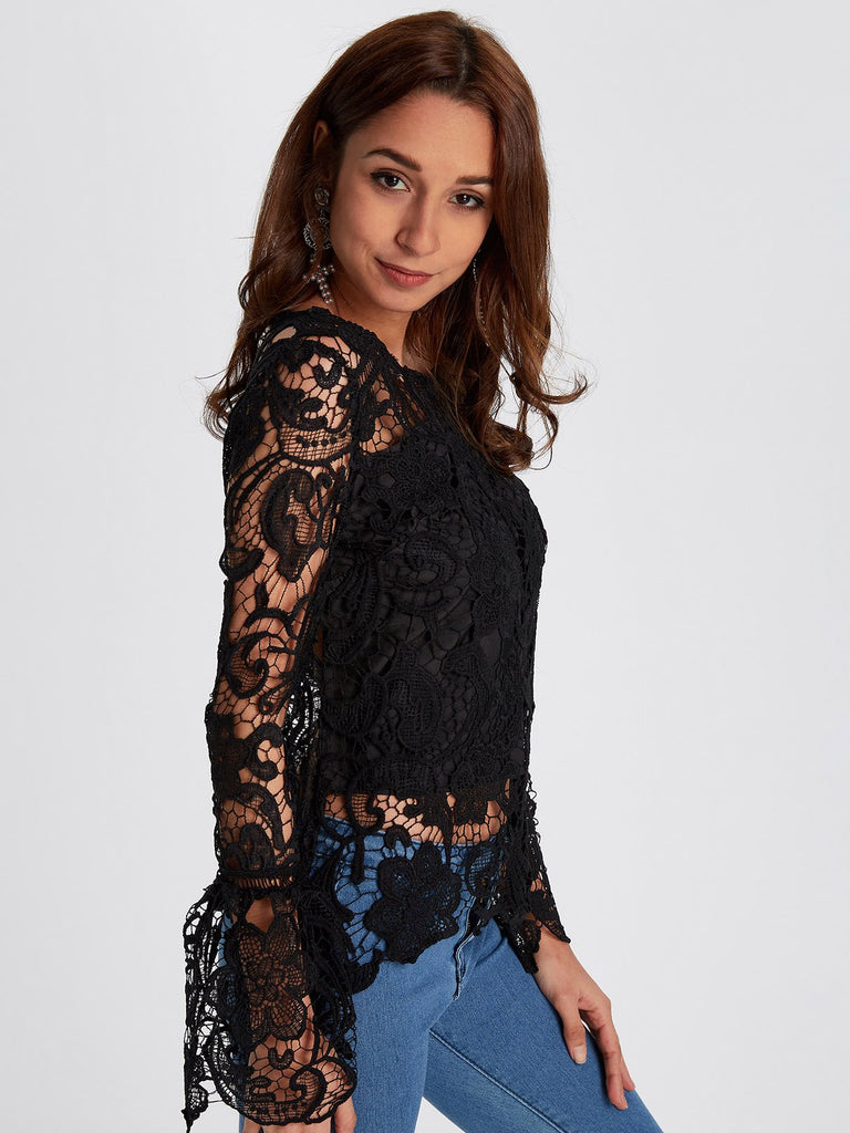 Ladies Navy Blouses