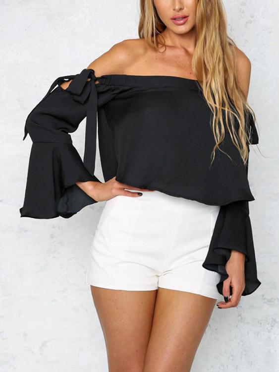 Ladies Black Blouses