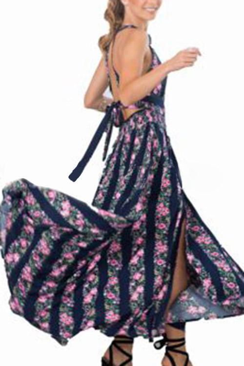 Womens Floral Maxi Dresses