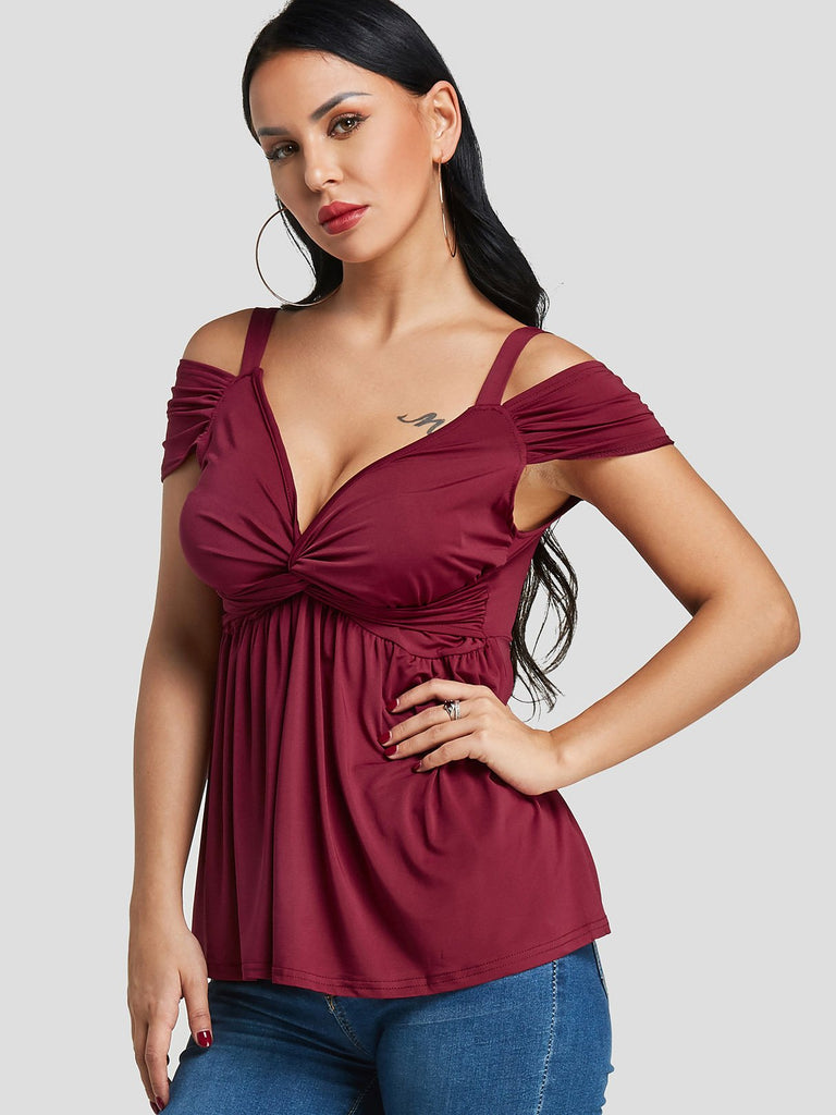 Ladies Short Sleeve Top