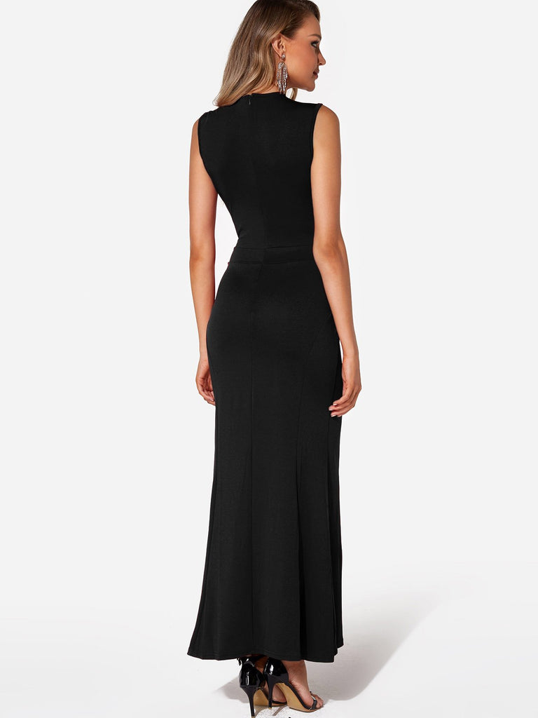 Womens Black Maxi Dresses