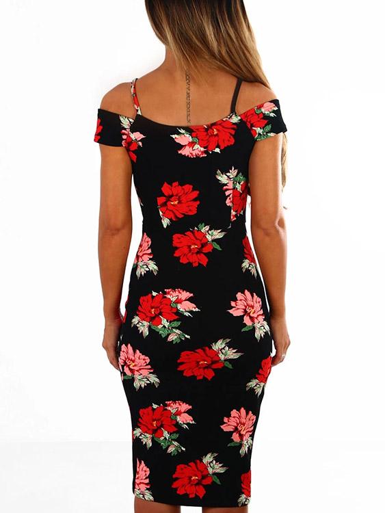 Ladies Floral Floral Dresses