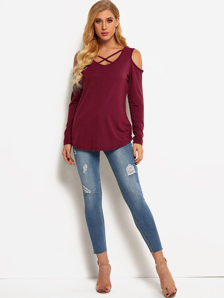 Womens Blue Blouses