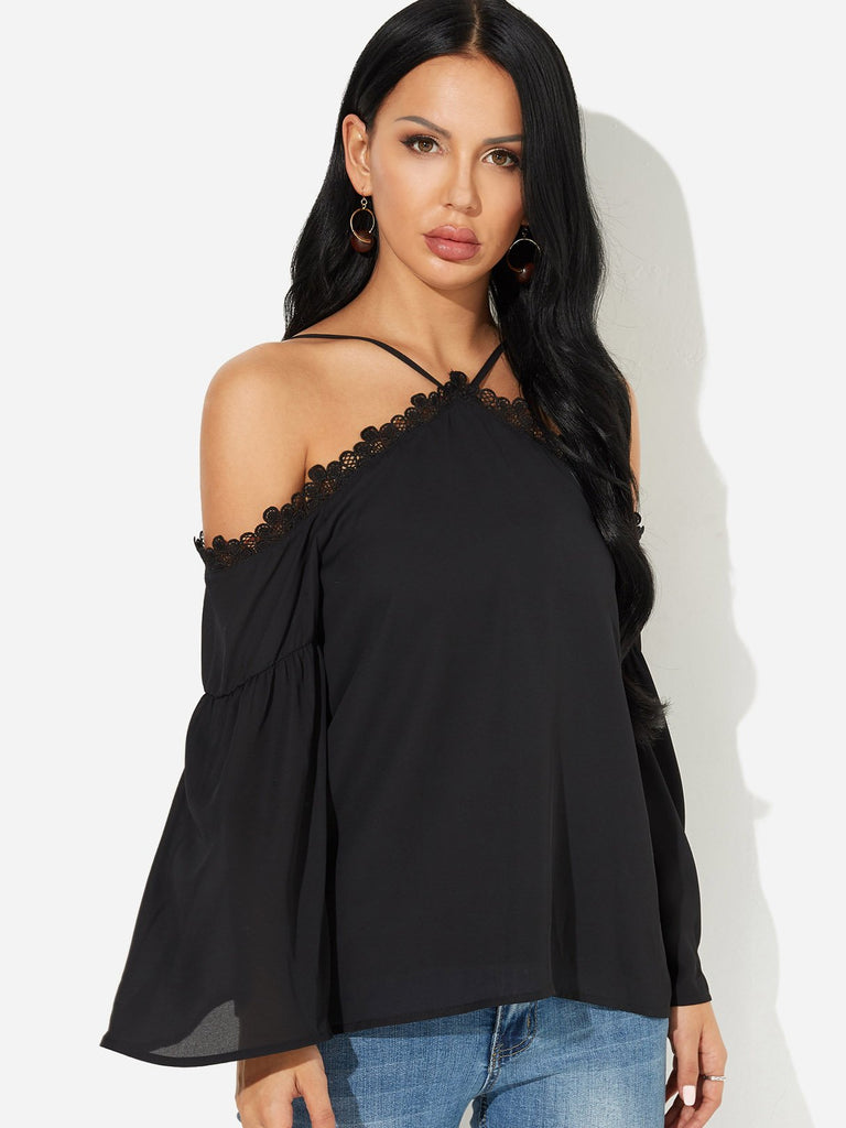 Ladies Black Blouses