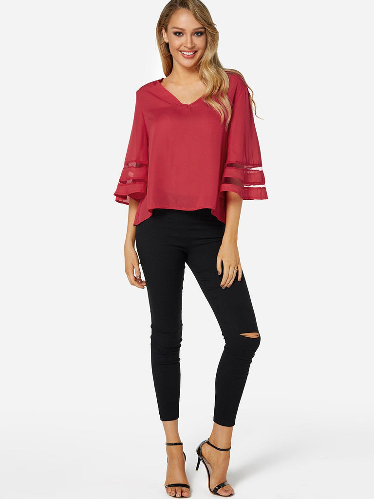 Ladies Blue Blouses