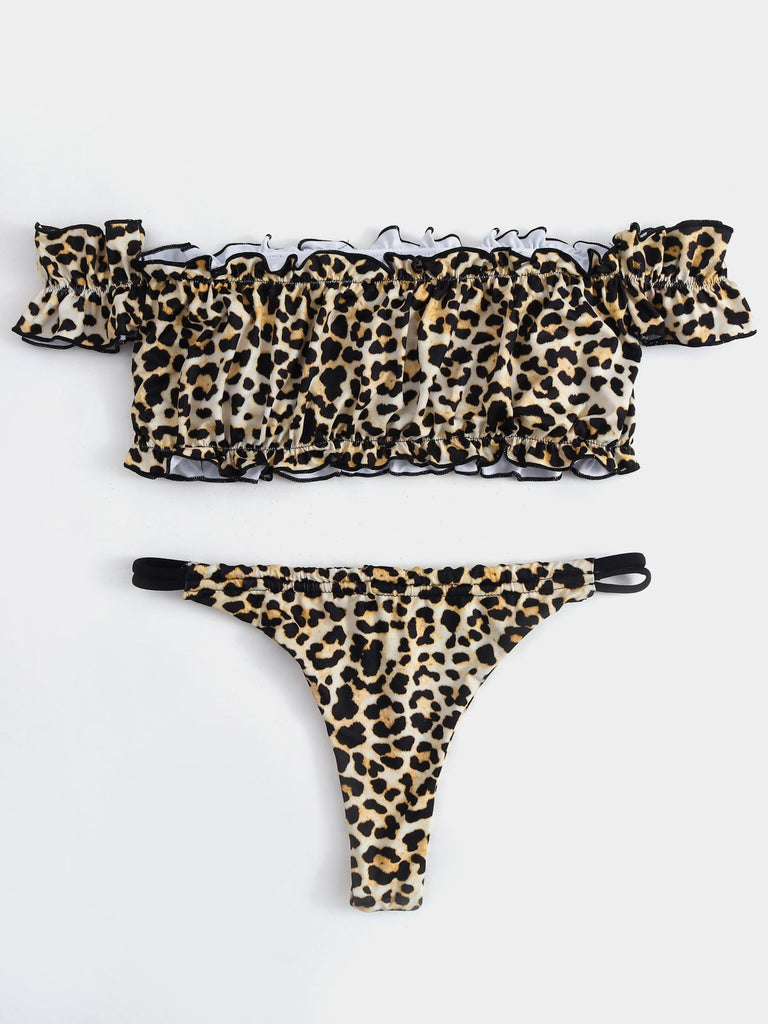 Womens Leopard Bikinis