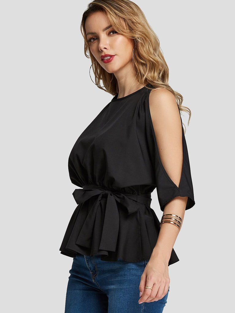 Ladies Black Blouses