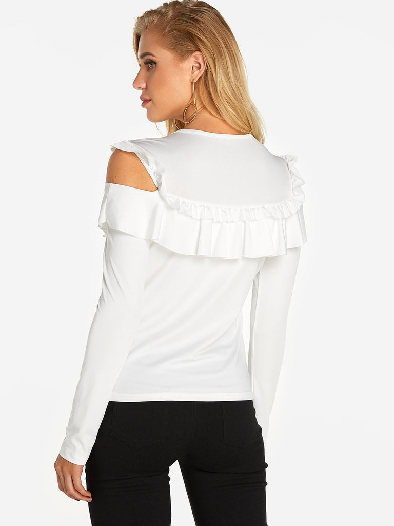 Womens White T-Shirts