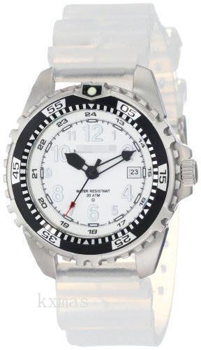Bargain Designer Silicone 20 mm Wristwatch Band 1M-DV00W1T_K0028483