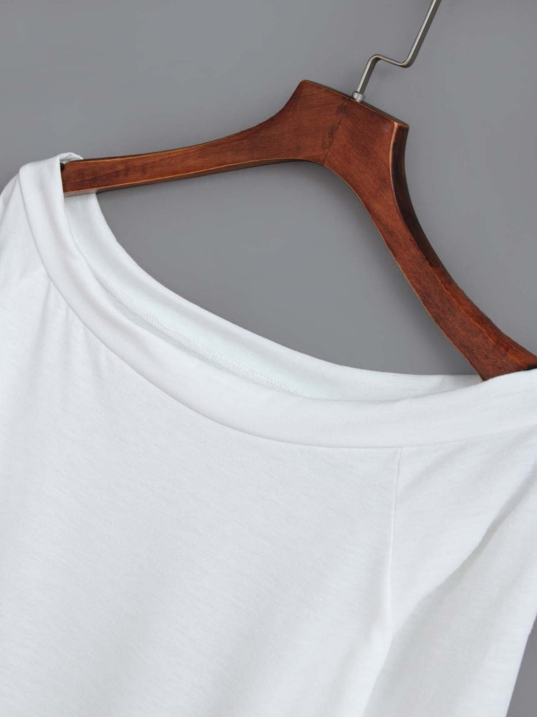 Ladies White T-Shirts
