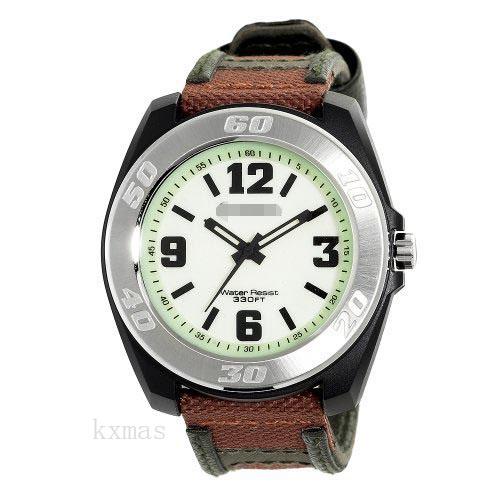 Amazing Elegance Nylon 21 mm Watch Strap 20-4549WLBKGN_K0035741