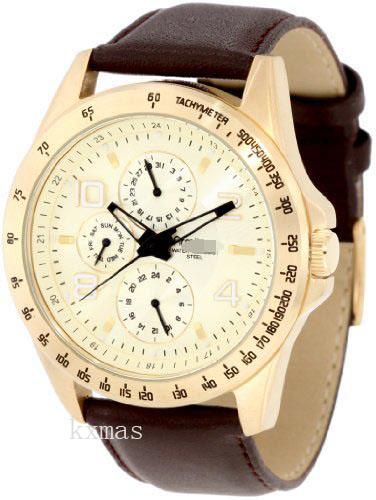 Wholesale New Stylish Calfskin 21 mm Replacement Watch Band 20-4727CHGPBN_K0035724