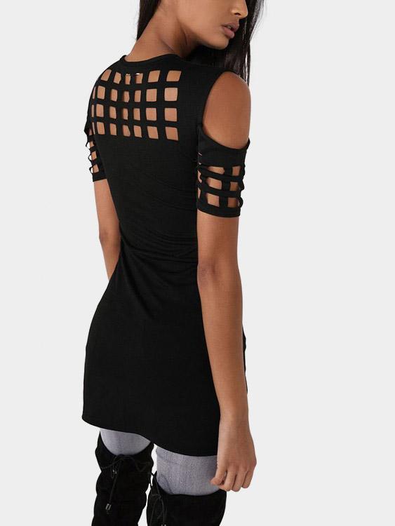 Womens Black T-Shirts