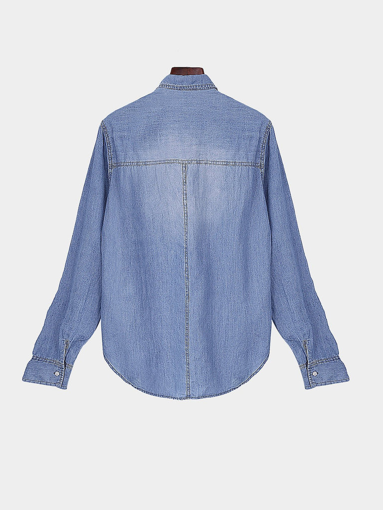 Womens Blue Blouses