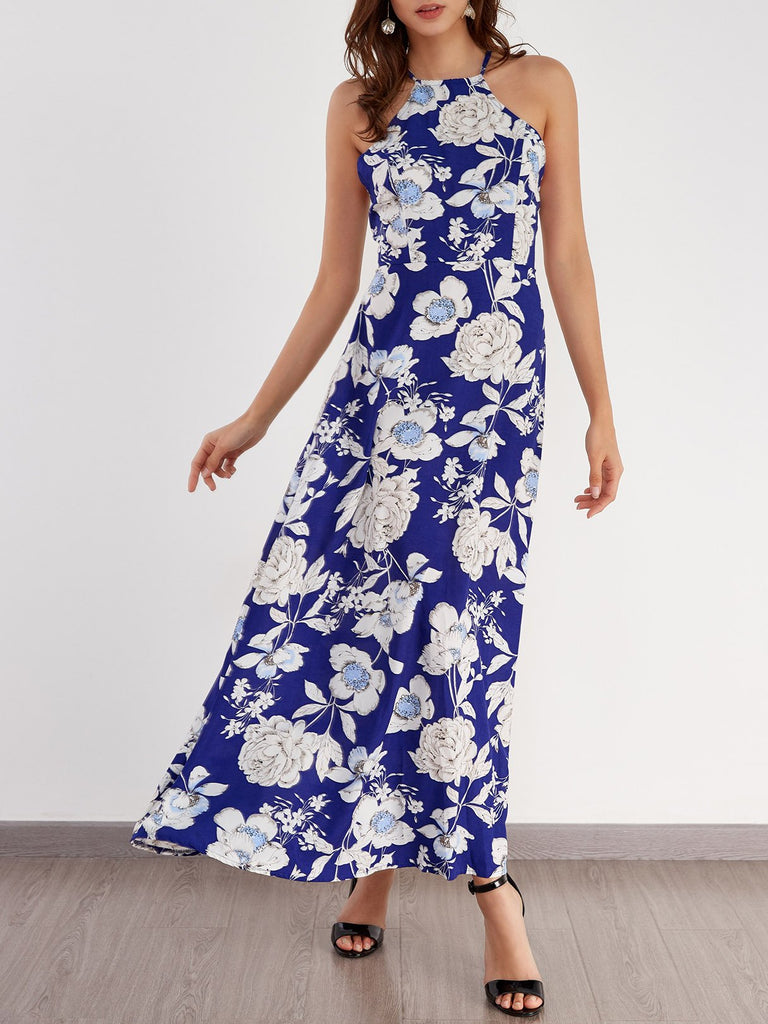 Ladies Floral Maxi Dresses