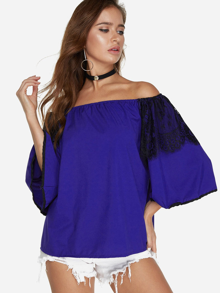 Ladies Blue Blouses