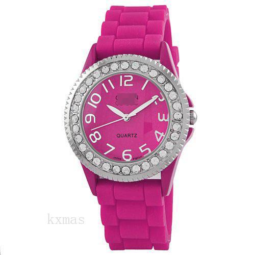 Inexpensive Good Silicone 20 mm Watch Band 2219_PINK_K0027402