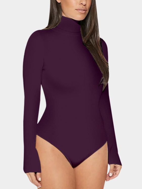 Womens Long Sleeve Bodysuits