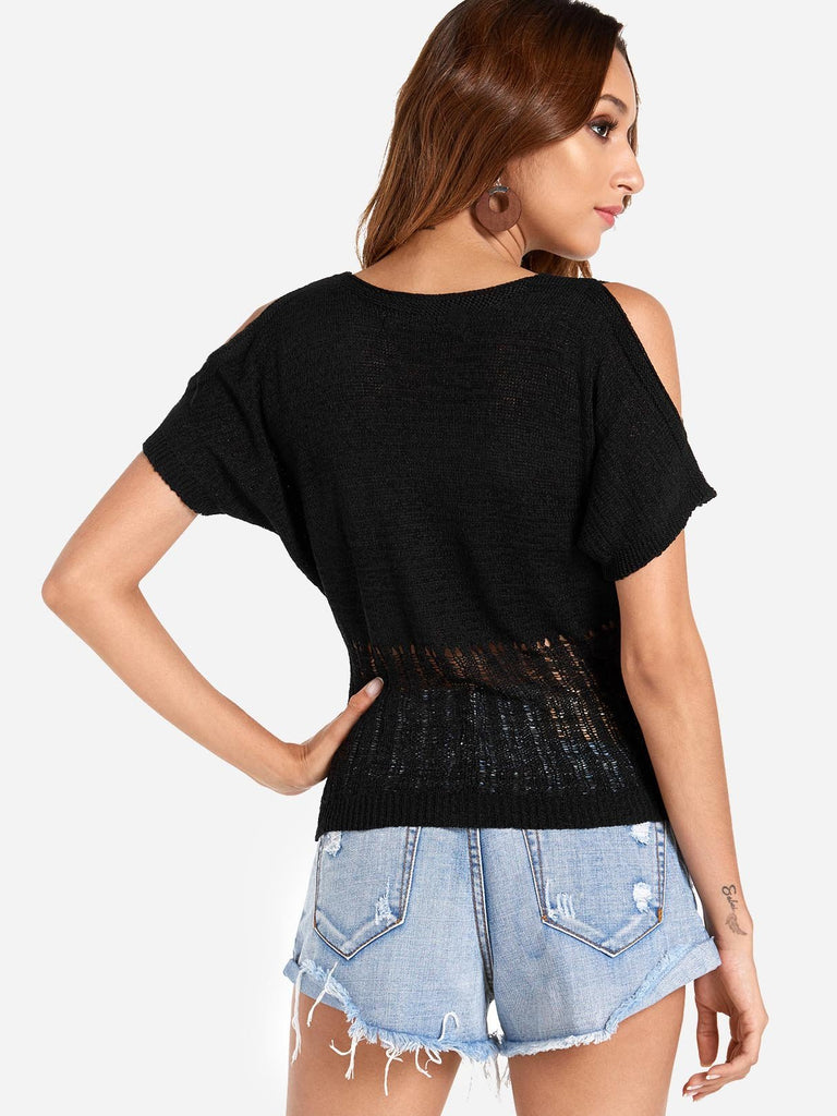 Womens Black T-Shirts