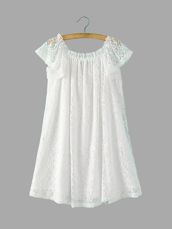 Womens White Mini Dresses